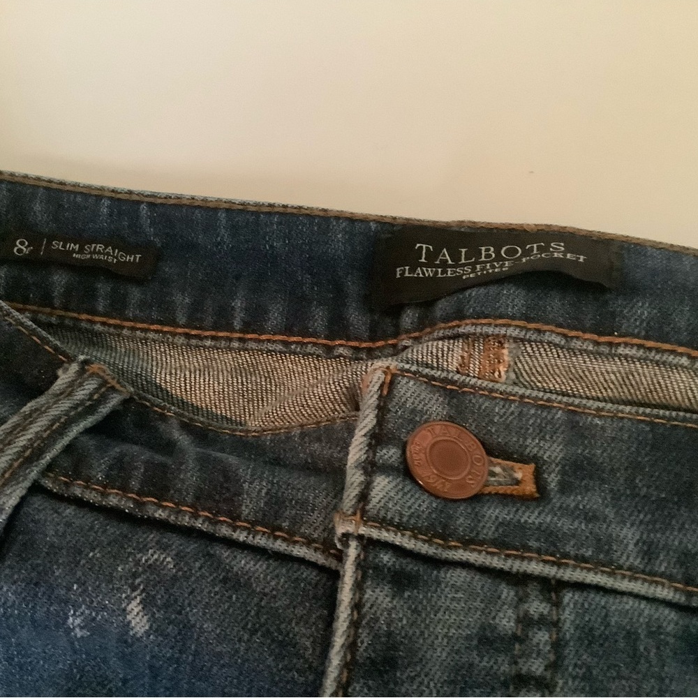 Talbots Jeans 8P - Picture 3 of 5